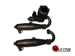 RC OFNA Force JL Lin .21 Racing Engine W/ JP-1 JP-3 Pipes (1) 52207 Used - Picture 1 of 7