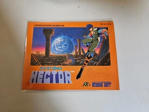 Raumschiff Hector Original Nintendo NES nur Bedienungsanleitung - Bild 1 von 2