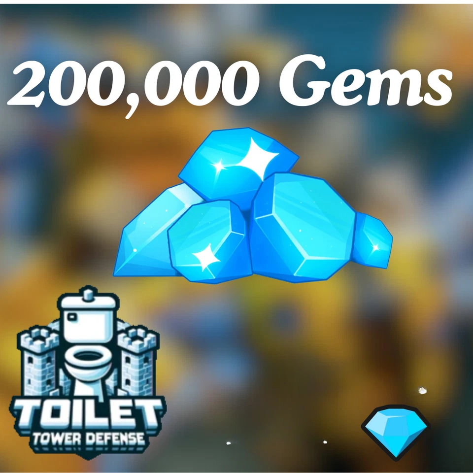 [🟢 ONLINE] Toilet Tower Defense | TTD | 200K Gems | 200000 Gems 🔥 Fast Send 🔥