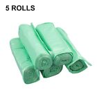 5Rolls-Portable Camping Festival Toilet Home Clean Composting Biodegradable Bag