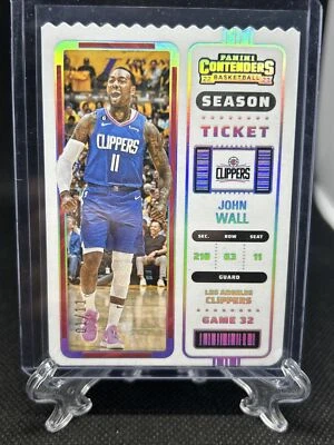 2022-23 Panini Contenders Basketball John Wall Stub Ticket 1/11 - Image 1 of 2
