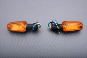 Paire Clignotants Avant Oranges HONDA X-11 X-ELEVEN CB 1100 SF 1999-2004 - Picture 1 of 5