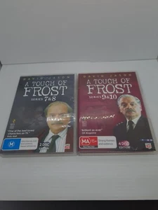 A Touch Of Frost Series Season 7 - 10 7,8,9,10 DVD Region 4 Good Condition - Bild 1 von 3