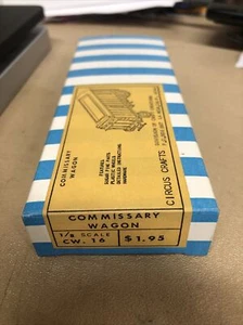 Circus Crafts HO scale Circus Commissary Wagon kit - Bild 1 von 5