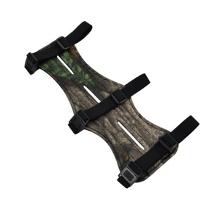 Archery Arm Guard 8.5 inch PU Leather Arm Guards Adjustable 3 Elastic Straps - Picture 1 of 14