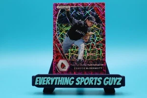 2021 Panini Prizm Draft Picks Chayce McDermott #PDP132 Pink Velocity Prizm (RC) - Picture 1 of 2