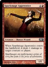 SPARKMAGE APPRENTICE X4 4 4X Magic 2010 MTG Magic the Gathering Cards DJMagic