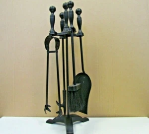 JUEGO ACOMPAÑANTE MANOR BALL TOP 22" ACABADO TODO NEGRO - Imagen 1 de 4