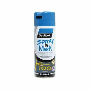 Dy-Mark Spray & Mark Line Marking Paint Fluro Blue 350g DyMark Single - Picture 1 of 3