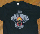 *1984 THE JACKSONS* vtg 80's concert tour tee t-shirt (L) Rare Michael 5 Five