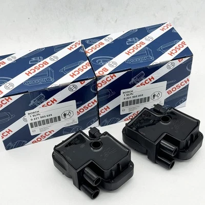 2PCS Ignition Coil Set For Mercedes-Benz C CL CLK ML S Class BOSCH 0221503035 Foto 1 de 4