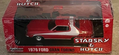 Ford Gran Torino 1976 Greenlight Hollywood Starsky & Hutch fundido a presión 1:43 Foto 1 de 4