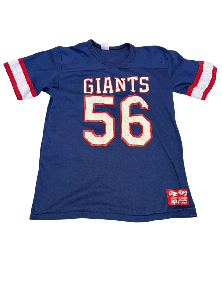 Camisa De Colección New York Giants Para Hombre Adulto Grande Lawrence Taylor Años 80 Rawlings NFL Foto 1 de 4