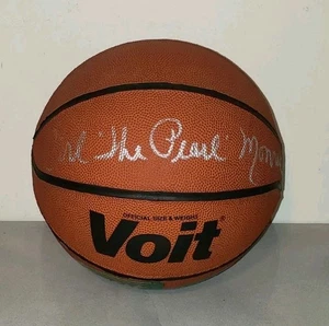 Von Earl The Pearl Monroe signierter NBA Basketball VOIT FAST BREAK - Bild 1 von 10