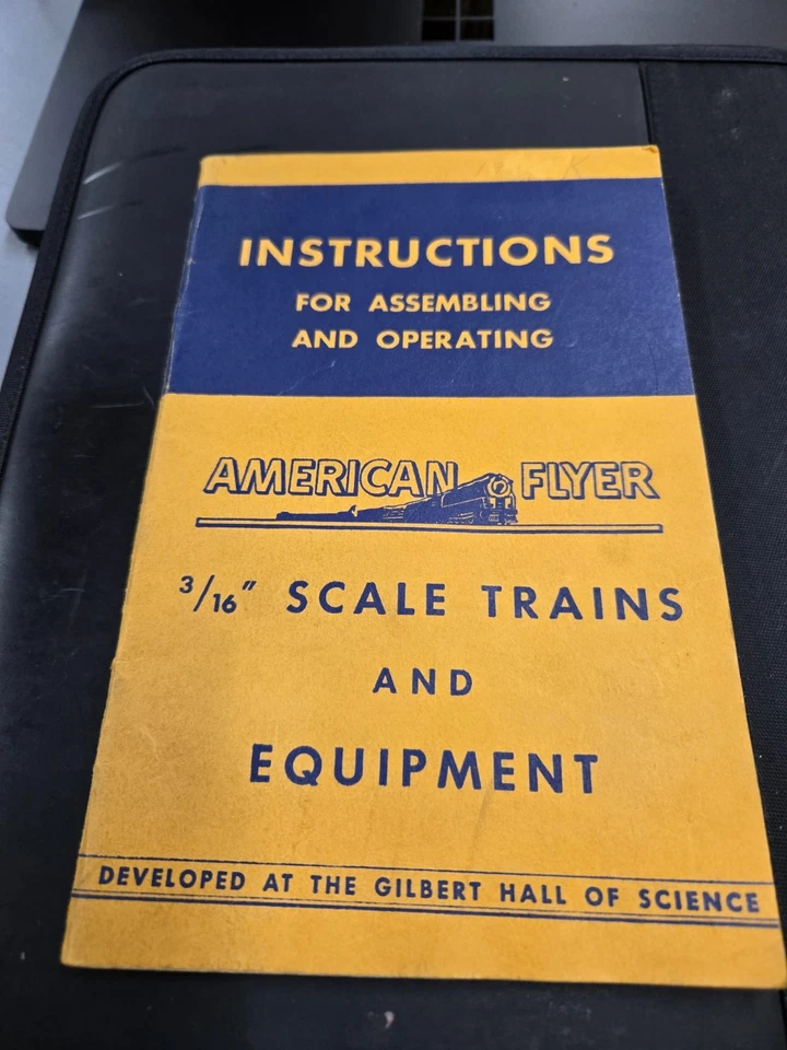 Cómo operar trenes y equipos American Flyer 1949 Foto 1 de 1
