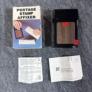 Fijador de estampillas postales vintage secretario de oficina de correos cartas de correo colección de estampillas - Imagen 1 de 9