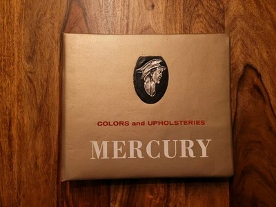 Mercury 1961 color y tapicería libro manual de referencia del distribuidor Foto 1 de 4