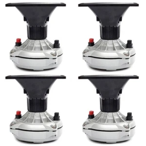 4 x JBL Selenium D250-X Compression Driver + 4 x 491224 Horn Waveguide 4"x4" - Picture 1 of 19