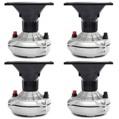 4 x JBL Selenium D250-X Compression Driver + 4 x 491224 Horn Waveguide 4"x4" - Image 1 of 4