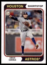 2020 Archives Base #120 Carlos Correa - Houston Astros