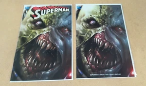 SUPERMAN #1 EXCL. FRANCESCO MATTINA VARIANT COVER SET 2018 - Picture 1 of 3