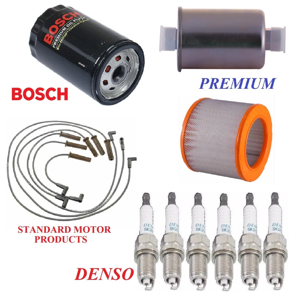 调整套件过滤器电线火花塞适用于OLDSMOBILE CUTLASS SUPREME V6 2.8L 1988 — 第 1/1 张图片