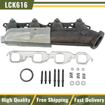 Colector de escape derecho Dorman 674-161 454 para camioneta Chevy GMC Foto 1 de 4