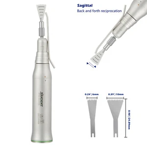 Micro Sierra dental pieza de mano quirúrgica 3,2:1 corte óseo recíproco DL - Imagen 1 de 15