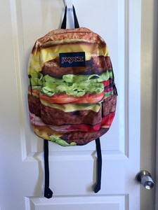 jansport hamburger backpack