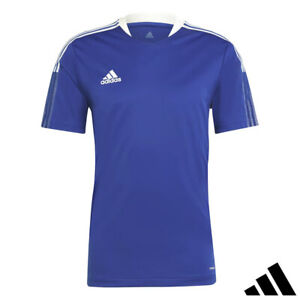 ~~SALE~~ adidas Tiro Jersey Soccer Training Workout Top Med Blue New in package