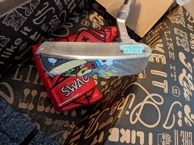 Swag Golf The Chicago Style Handsome Putter Golf Club Limited + cubierta para la cabeza  Foto 1 de 4