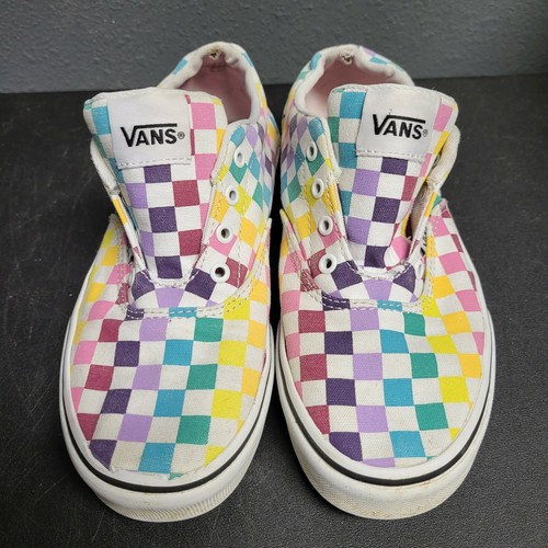 Scarpe da parete Vans Off The Wall Sneaker a scacchi scarpe stringate junior taglia 3