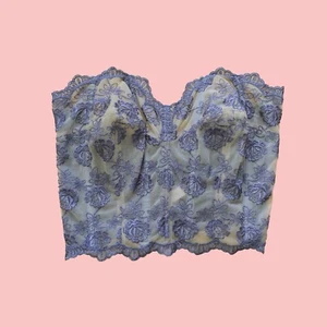 Victoria's Secret Corset Top Y2K Romantic Grunge Fairy Lilac Purple, 36D - Picture 1 of 5