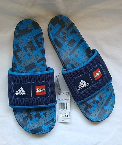 ADIDAS X LEGO SCIVOLI COMFORT ADILETTE DA UOMO TAGLIA 13