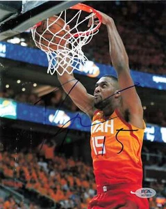 Derrick Favors signed 8x10 photo PSA/DNA Utah Jazz Autographed - Picture 1 of 1