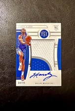 2022-23 National Treasures Jaden Hardy #129 True RC RPA Rookie Patch Auto /99 