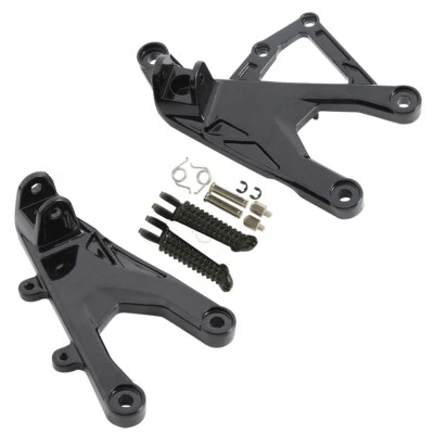 Front Driver Footrests Footpegs Bracket Fit For Yamaha YZF R1 R1S R1M 2015-24 22 - Image 1 of 4