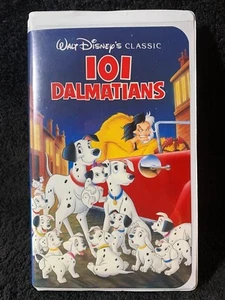 💎101 Dalmatians💎 VHS black diamond LIKE NEW!! W/Original purchase receipt 1992 - Picture 1 of 6