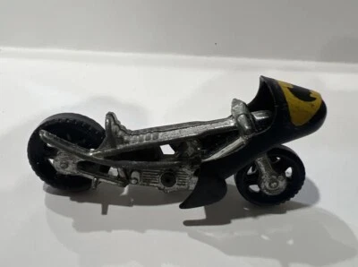 VINTAGE CORGI JUNIORS JR 1978 BATMAN BATCYCLE MOTORCYCLE BATBIKE 1/64 GT BRITAIN - Image 1 of 3