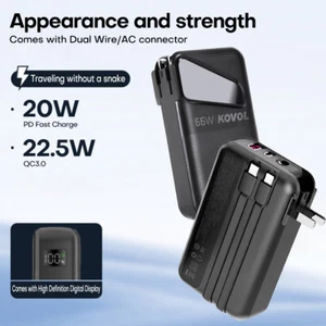 Powerbank 50000mAh USB-C Zewnętrzna bateria Ładowarka Dodatkowa bateria Telefon komórkowy Smartfon - Zdjęcie 1 z 17