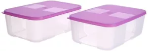 1X Tupperware Plastic Freezer Mate Set Leak Proof Dishwasher Safe Airtight FS - Picture 1 of 1