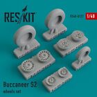 ResKit RS48-0127 Scale 1:48 Buccaneer S2 wheels set for plastic scale model kit