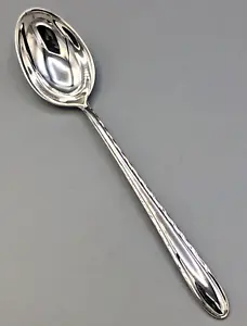 Silver Flutes by Towle Sterling Silver Olive / Relish Spoon 6" - Picture 1 of 5