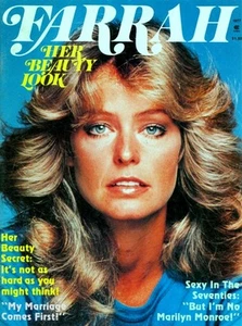 Farrah Fawcett Majors Magazine Her Beauty Look 1977 Charlie's Angels Pinup Girl - Picture 1 of 2