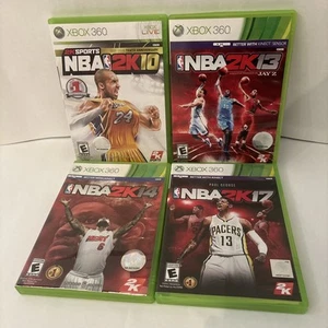 4 Game Lot NBA 2K17, NBA 2K14, NBA 2k13 & NBA 2K10 - Picture 1 of 18