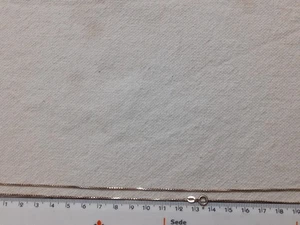 catenina in argento 925  cm. 40  uomo donna grammi 2.88 circa Maglia Fine  - Foto 1 di 7