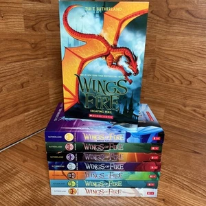 Brand NEW - WINGS OF FIRE Series Dragon Books 1-8 Box Set - Tui T. Sutherland - Picture 1 of 16