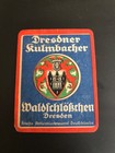 VK Bieretikett Brauerei Waldschlösschen Dresden Kulmbacher