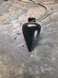 Antiker Gusseisen PLUMB BOB groß 1,05 Pfund - Bild 1 von 6