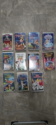 Disney VHS Movie Lot (11) Classics – Lion King, Cinderella, Toy Story 1 &2 Foto 1 de 2